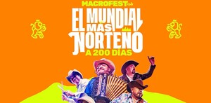 Cartel Macrofest previo a Mundial 2026