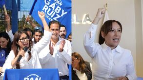 Gaby Ruiz y Lupita Leal son las candidatad que completaron su registro y que contienden por la dirigencia del PAN en Puebla.