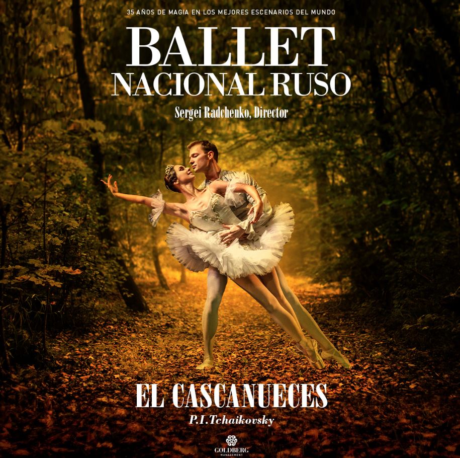 El Ballet Nacional Ruso se presenta en Guadalajara por dos días; celebrando 35 años de trayectoria.