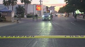 Imágenes de la violencia ocurrida en Sinaloa, con policías y patrullas.