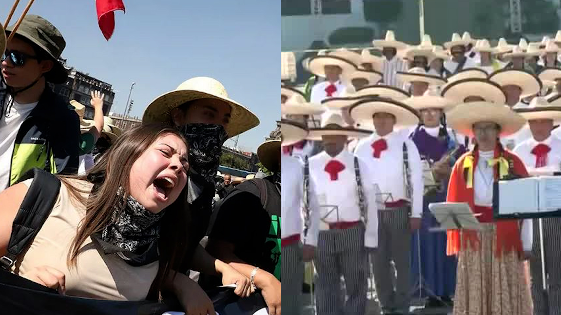 El desfile saldrá del Zócalo casi al mismo tiempo que la marcha de la Generación Z.