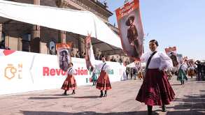Contingentes Desfile de la Revolución Mexicana en Monterrey