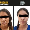Brandon Jonathan “N”, Fátima Isabel “N” y María Fernanda “N”, sujetos detenidos por su posible participación en el homicidio calificado de Ernesto Baltazar