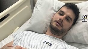 Foto de instagram de Adrián Marcelo en el hospital