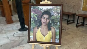 A cuatro meses de que fue exhumado el cuerpo de Dulce por errores en la entrega de sus restos por parte de la FGE, su familia pudo despedirse.