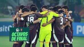 Jugadores de la Selección Mexicana en concentración previo a un partido del Mundial sub-17.