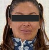 Foto de la detención de Adriana ‘N’, presunta operadora de Los Tanzanios.