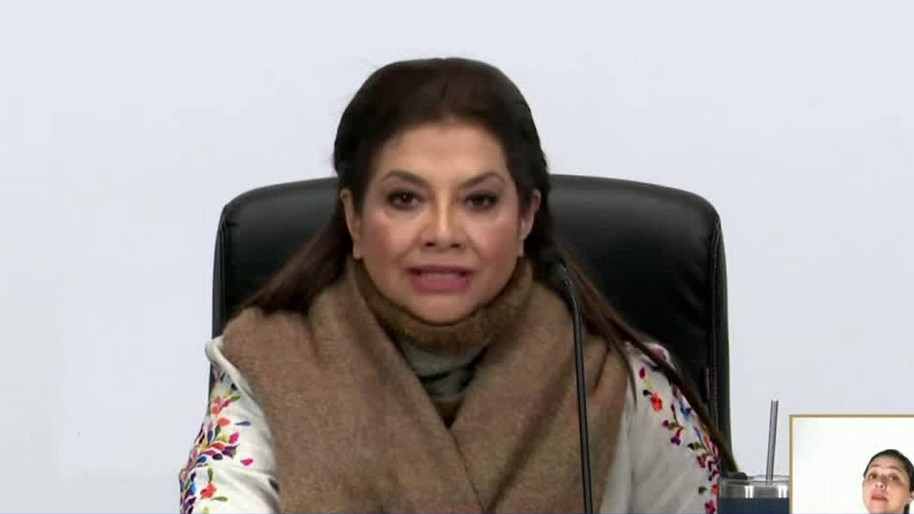Clara Brugada, jefa de Gobierno de la CdMx, acusó a la oposición de orquestar la marcha de la Generación Z.