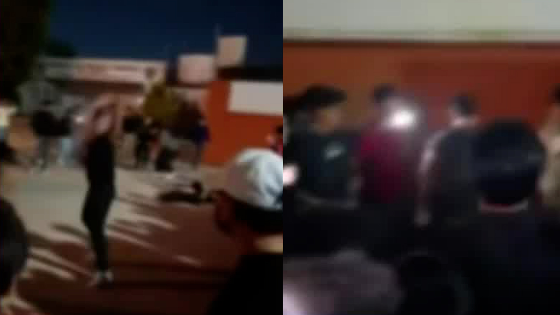 Los vecinos de la zona aseguran que la explanada donde ocurrió la pelea es usada por alumnos para reunirse después de clases.