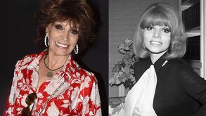 En imágenes Encarnita Polo a laos 80 años y de lado izquierda en blanco y negro cuando era una joven actriz y cantante.