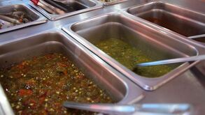 Diferentes salsas que podrían participar en el concurso de salsas