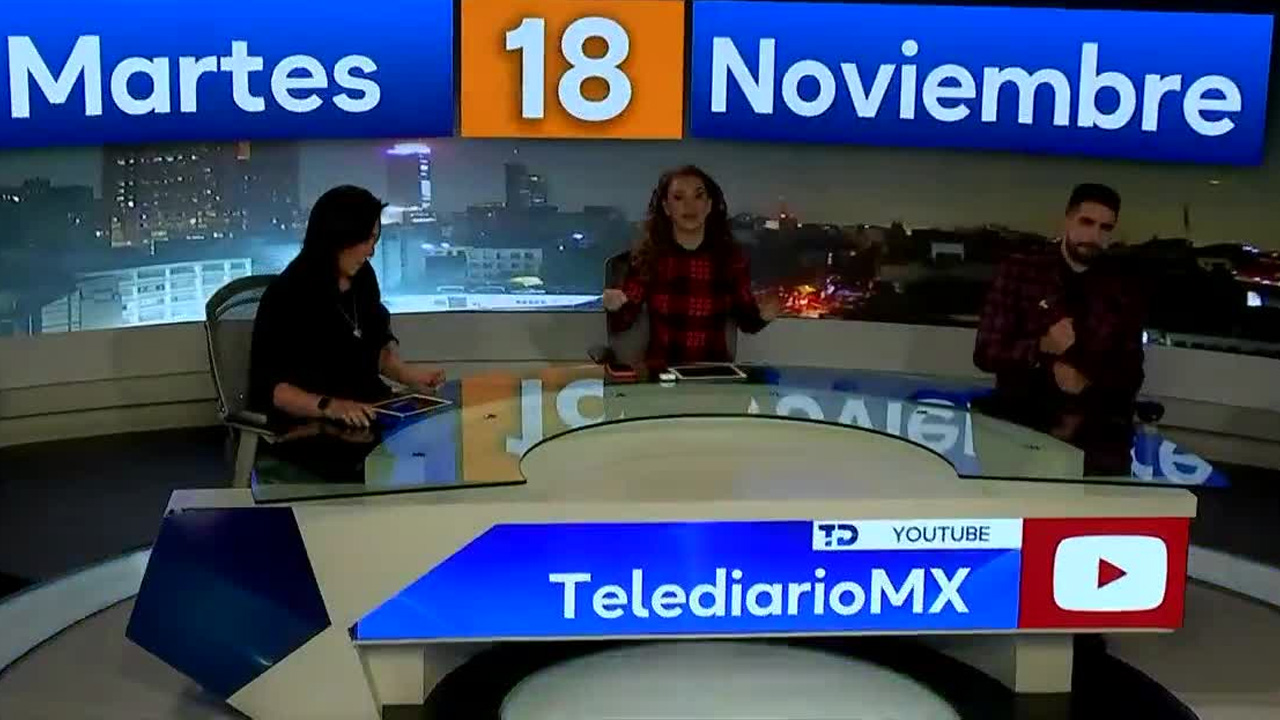 Programa conducido por Ana Laura Alanís, Liliana Sosa y David Medrano, martes 18 de noviembre de 2025.