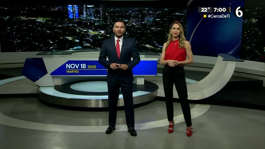 Telediario nocturno CdMx, martes 18 de noviembre de 2025.