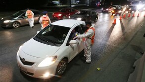 Elementos de tránsito de Monterrey en antialcohólicas