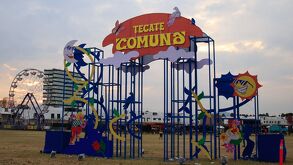 escenario del festival tecate comuna en puebla