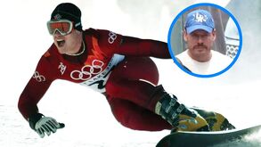 Ryan Wedding durante los juegos olímpicos y siendo investigado por las autoridades estadounidenses.