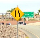 Avenida donde un menor de 11 años perdió la vida al recibir una bala perdida en Las Vegas.