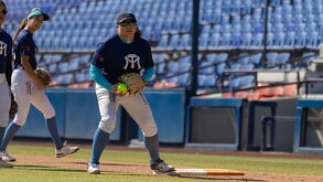 Erika García, jugadora de Sultanes Femenil.