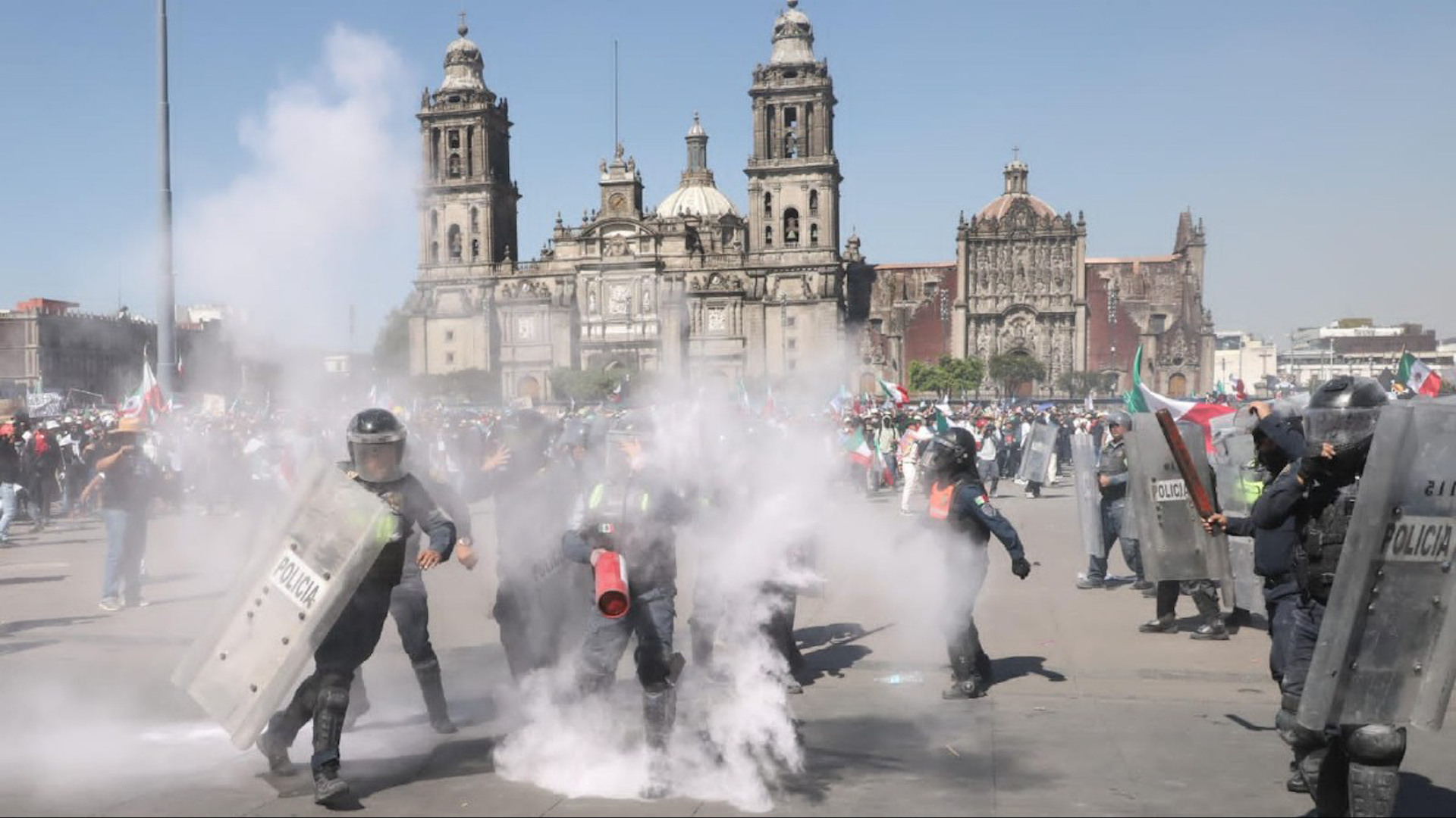 Cuatro personas detenidas permanecerán bajo prisión preventiva por hechos ocurridos en marca de la Generación Z.