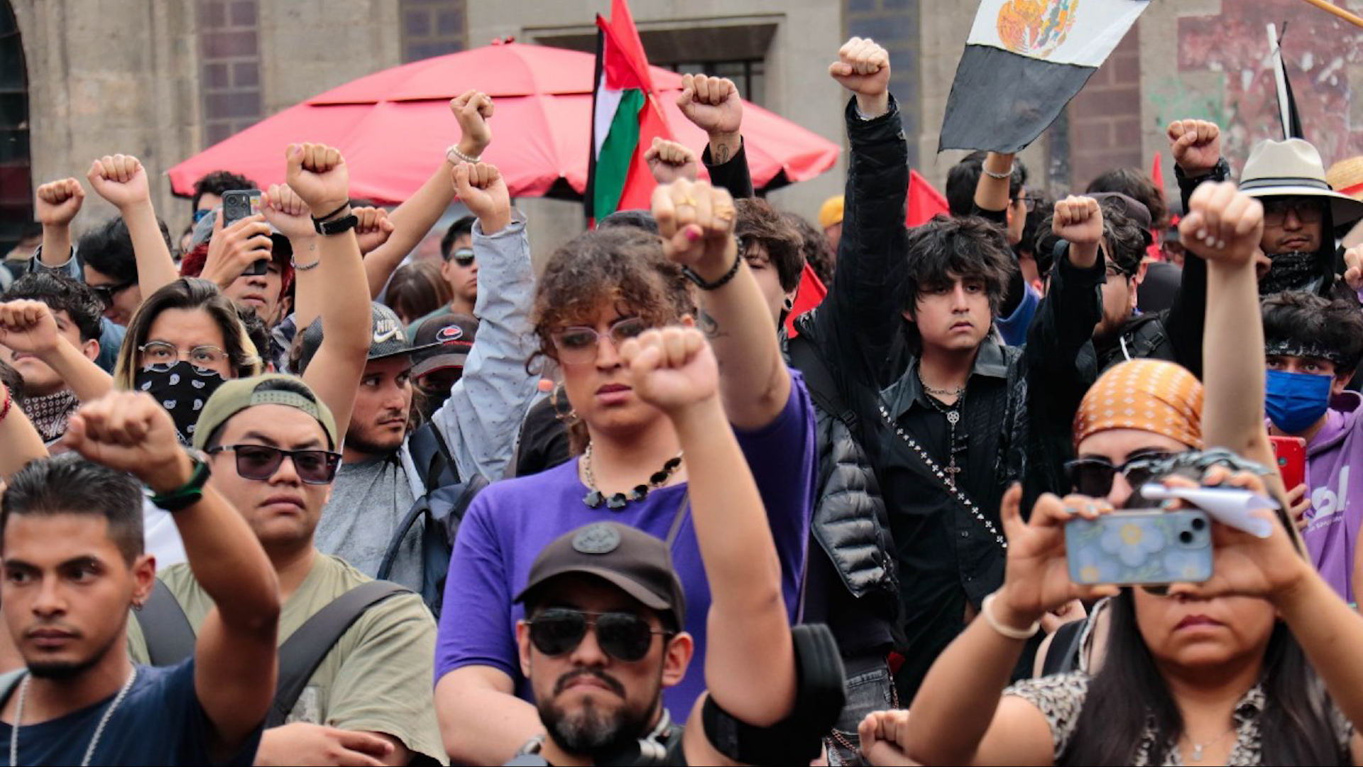 La segunda marcha de la Generación Z perdió fuerza y se llevó a cabo con una poca participación de manifestantes.