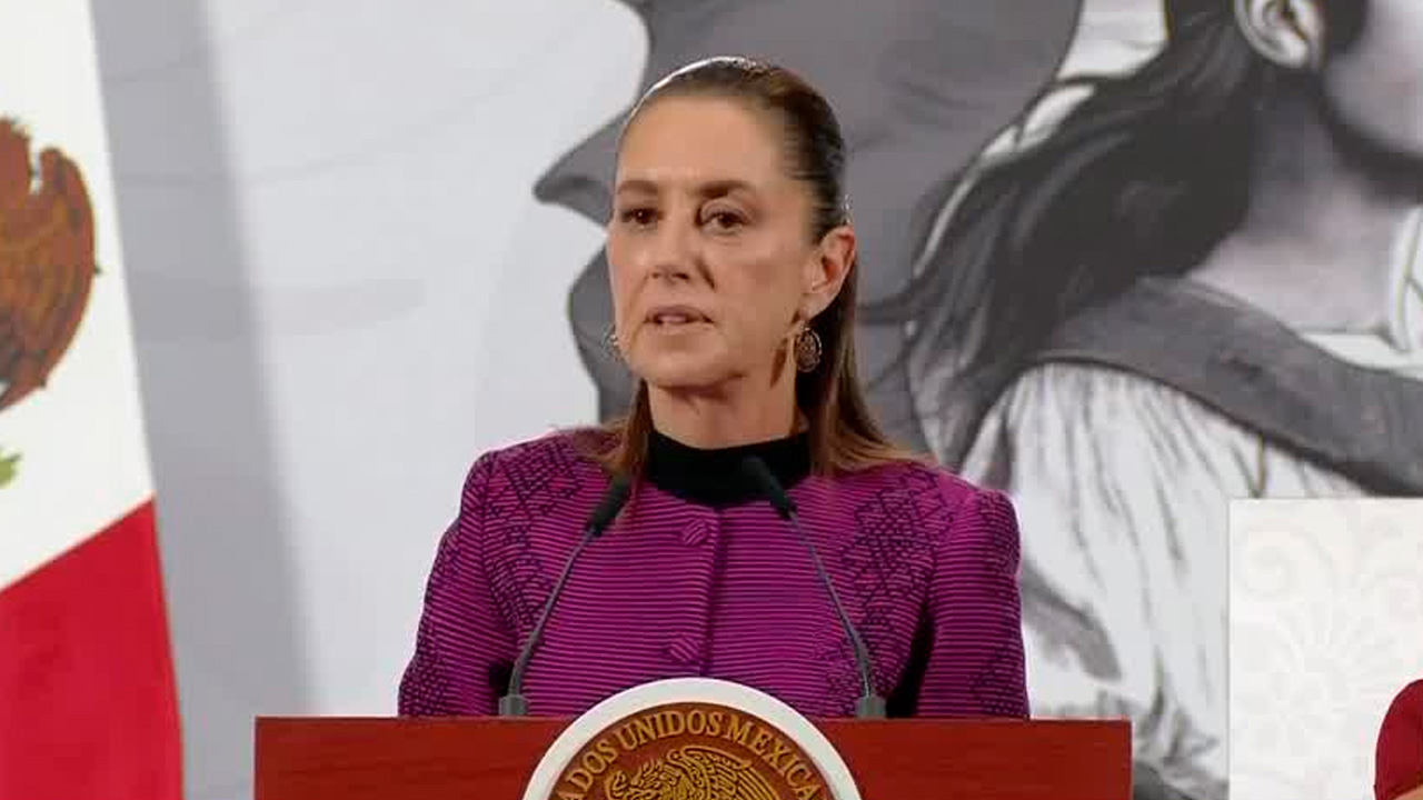 Claudia Sheinbaum afirmó que no existe persecución política ni represión contra los detenidos en la movilización de la Generación Z.