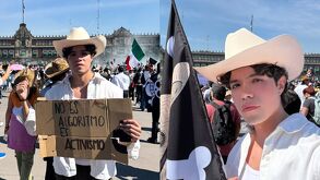 Edson Andrade, presunto impulsor marcha Generación Z