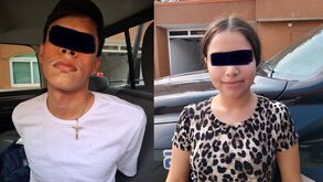 Pareja detenida en motel