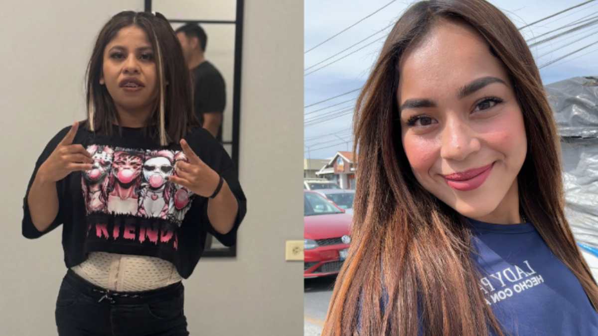 Lupita TikTok y Lady Pays en la calle.