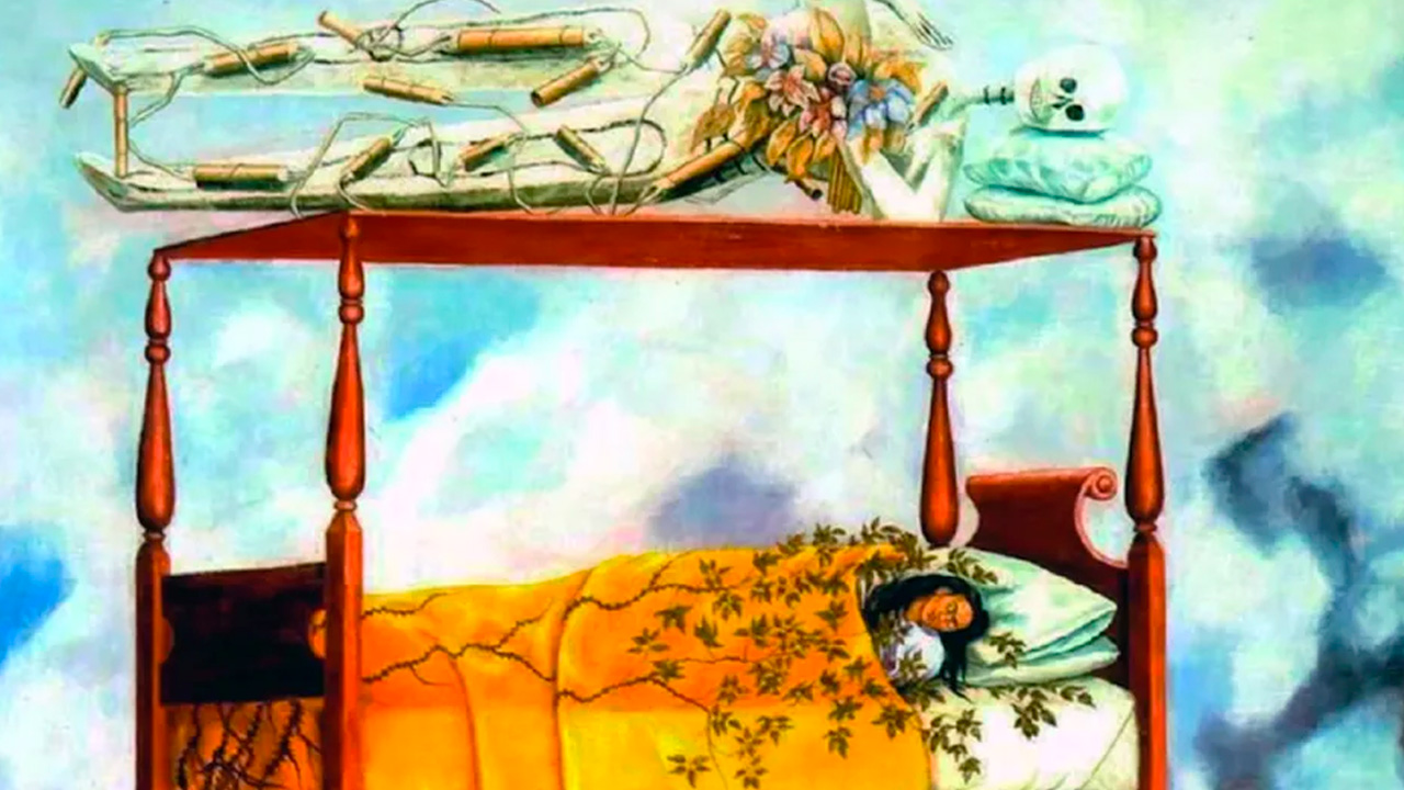 “El Sueño (La cama)” de Frida Kahlo se vendió en Sotheby’s por 54.7 millones de dólares, convirtiéndose en la obra más cara pintada por una mujer.