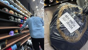 Operativo contra la piratería comandado por IMPI es realizado en el Mercado San Juan de Dios de Guadalajara.