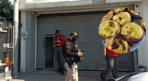 Imagen del cateo donde suspendieron al crematorio ilegal.