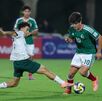 Máximo Reyes en un partido del Mundial Sub 17