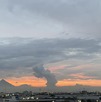Captan extrañas nubes en el cielo de Monterrey