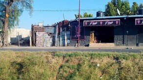 Fachada de Punto Bar, lugar donde ocurrió la balacera de Chicoloapan hoy 22 de noviembre de 2025.