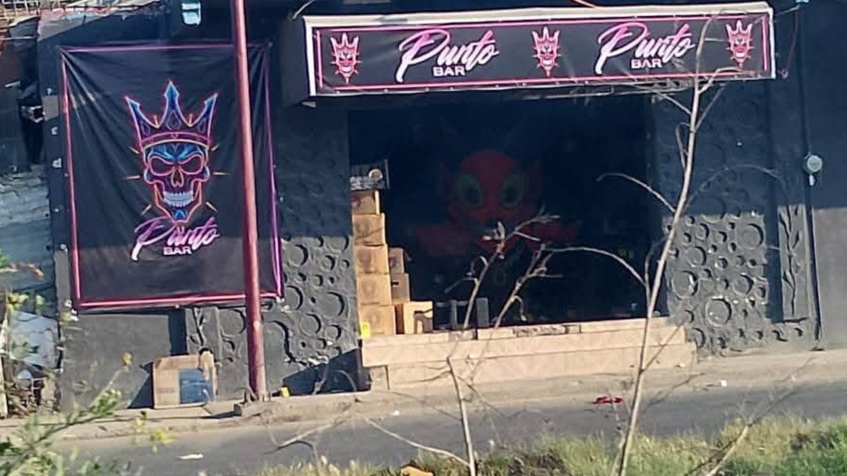 Fachada de Punto Bar, lugar donde ocurrió la balacera de Chicoloapan.