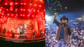 Duelo cantando en Bendito Rodeo