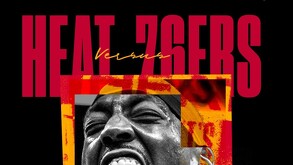 El Miami Heat visita a los Philadelphia 76ers en el Xfinity Arena Mobile