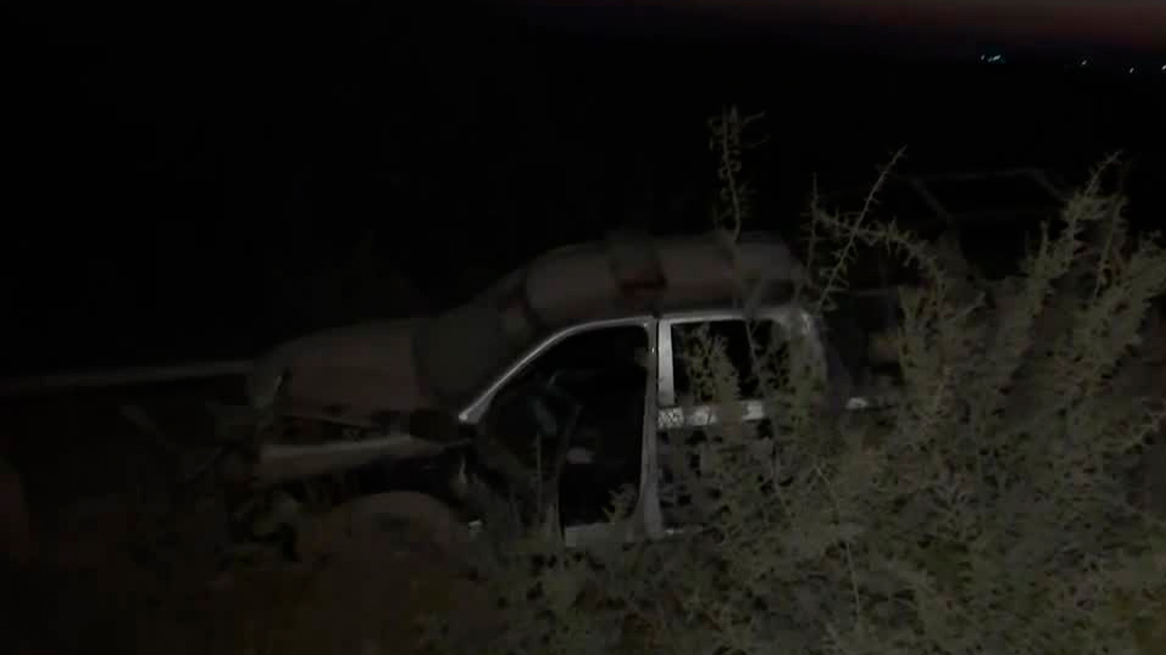 Un vehículo de la Dirección de Seguridad Pública Municipal de Matamoros protagonizó un fuerte accidente la madrugada de este lunes en la carretera El Esterito.