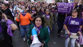Marcha del 25 e noviembre o 25N en la Ciudad de México