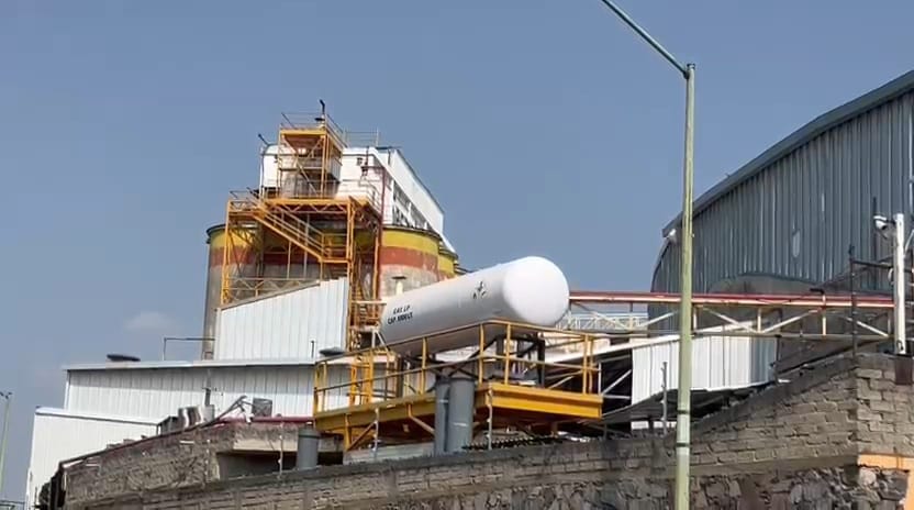 Parte de una empresa industrial