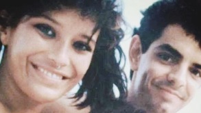 Gabriela Michel y Eugenio Derbez jóvenes.