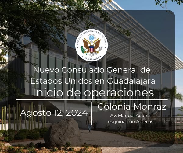 Las nuevas oficinas de la embajada de Estados Unidos iniciaron operaciones en agosto de 2025.