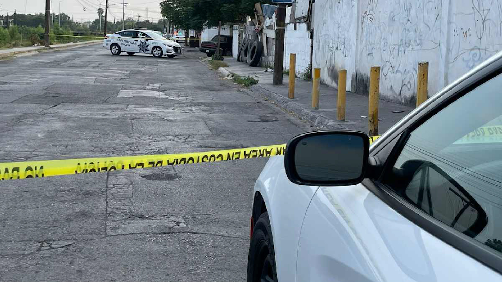 La pareja fue asesinada a balazos afuera de una casa sobre la avenida Monte Albán.