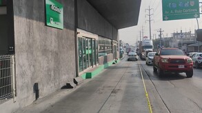 Cierre estación Vidriera en Ecovía.