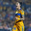 Jennifer Hermoso durante la final de vuelta de la Liga MX Femenil.