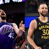 Kevin Love y Stephen Curry serán dos de los protagonistas del partido entre Utah Jazz y Golden State Warriors.