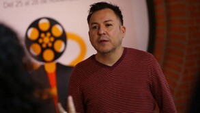 Alejandro Gómez, coordinador de la Cineteca Nuevo León, en entrevista.
