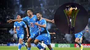 Cruz Azul tras ganar la Concacaf Champions Cup.