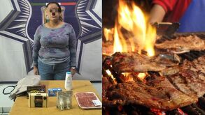 Mujer detenida en Gómez Palacio por robar carne para asar