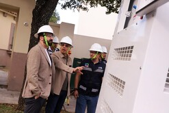 Tecnología contra apagones en San Pedro.